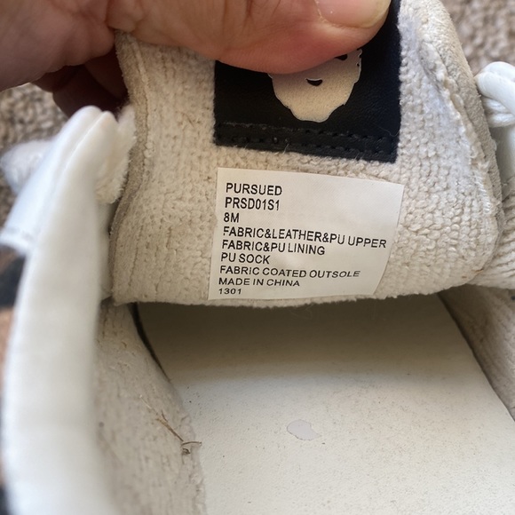 Steve Madden Leopard Print Star Sneakers. Size 8 - Picture 4 of 13